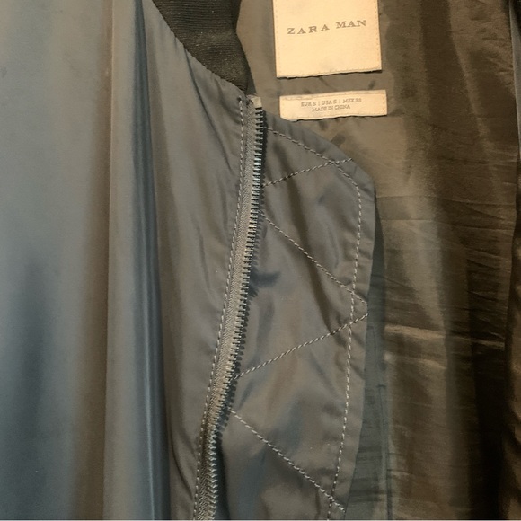 Zara men’s Long Line Baseball jacket - Picture 5 of 8